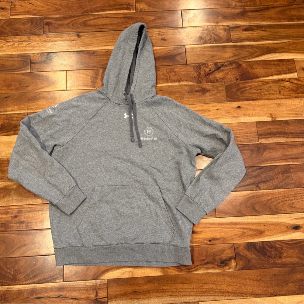 Under Armour Men's Gray Hoodie Hoegemeyer